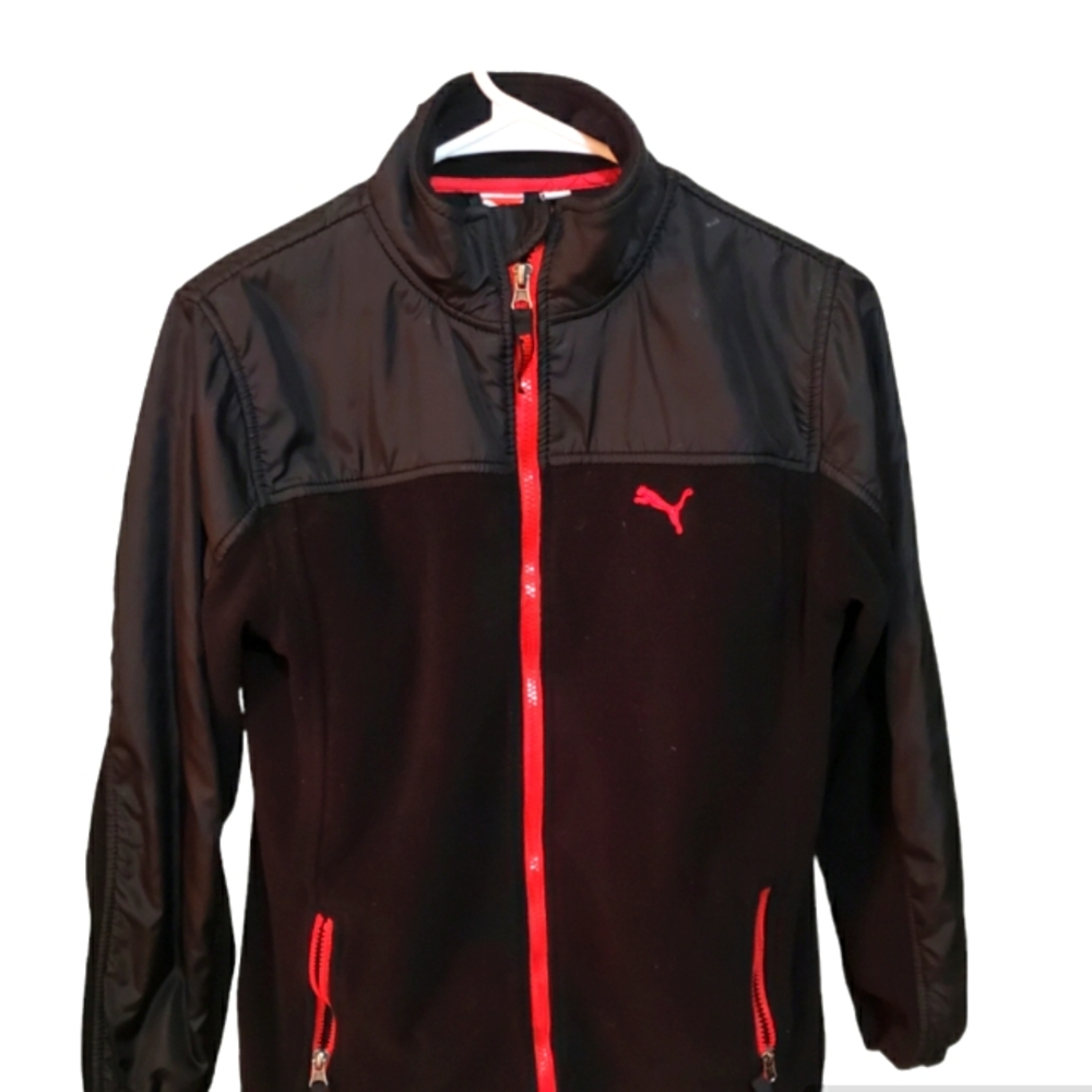 Boys PUMA fleece jacket